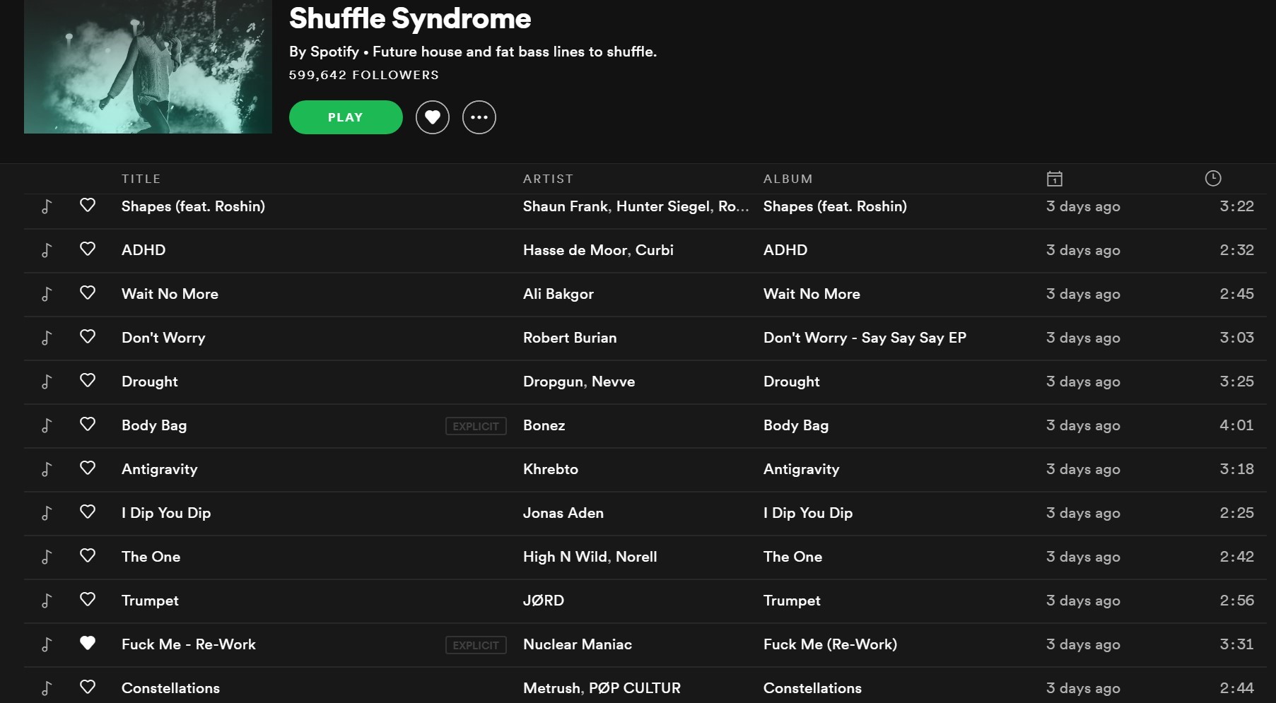 Nuclear Maniac reached over 300 000 streams